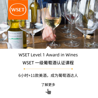 WSET第一级 葡萄酒认证课程