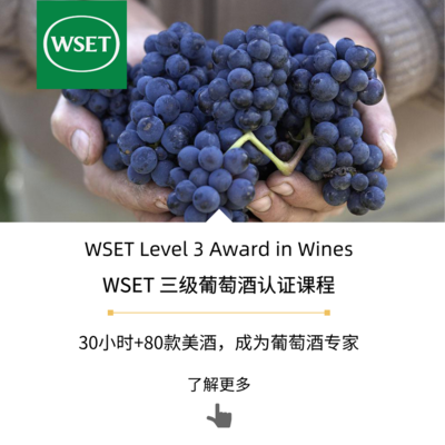 WSET第三级 葡萄酒认证课程